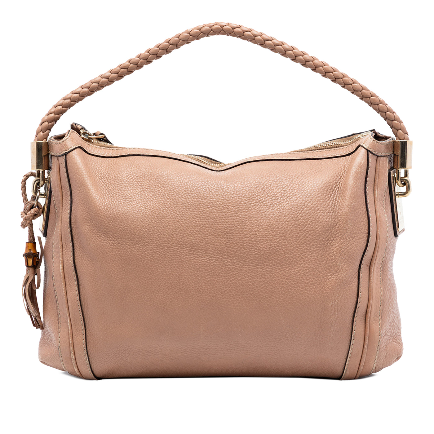 Medium Pebbled Calfskin Bella Shoulder Bag - Image 1