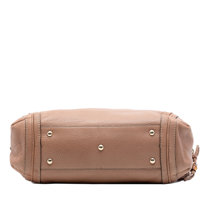 Medium Pebbled Calfskin Bella Shoulder Bag - Image 3