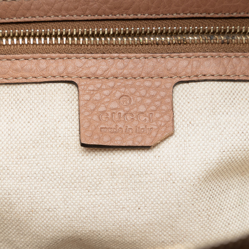 Medium Pebbled Calfskin Bella Shoulder Bag - Image 5