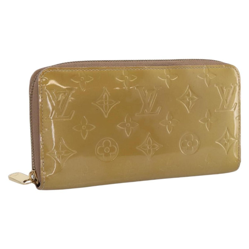 Louis Vuitton Zippy Monogram Vernis Beige Patent_leather Accessory