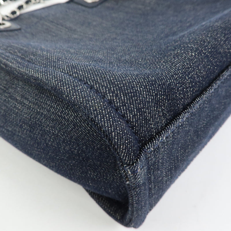 Chanel Deauville Denim Blue Denim_jeans Bag