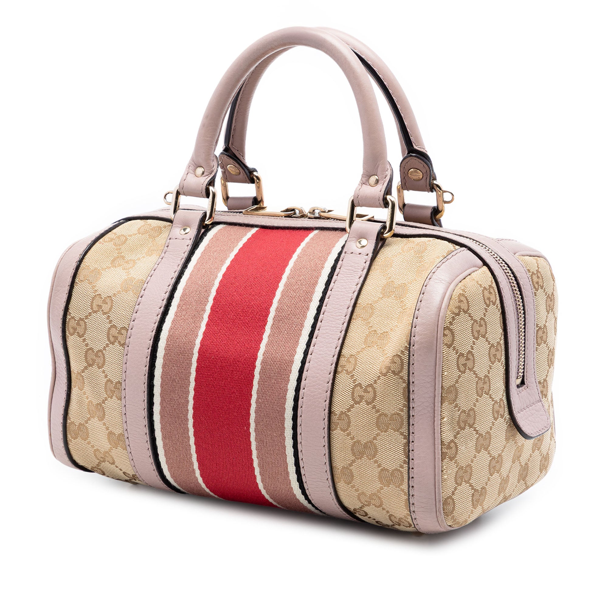 Small GG Canvas Web Joy Boston Bag - Image 2