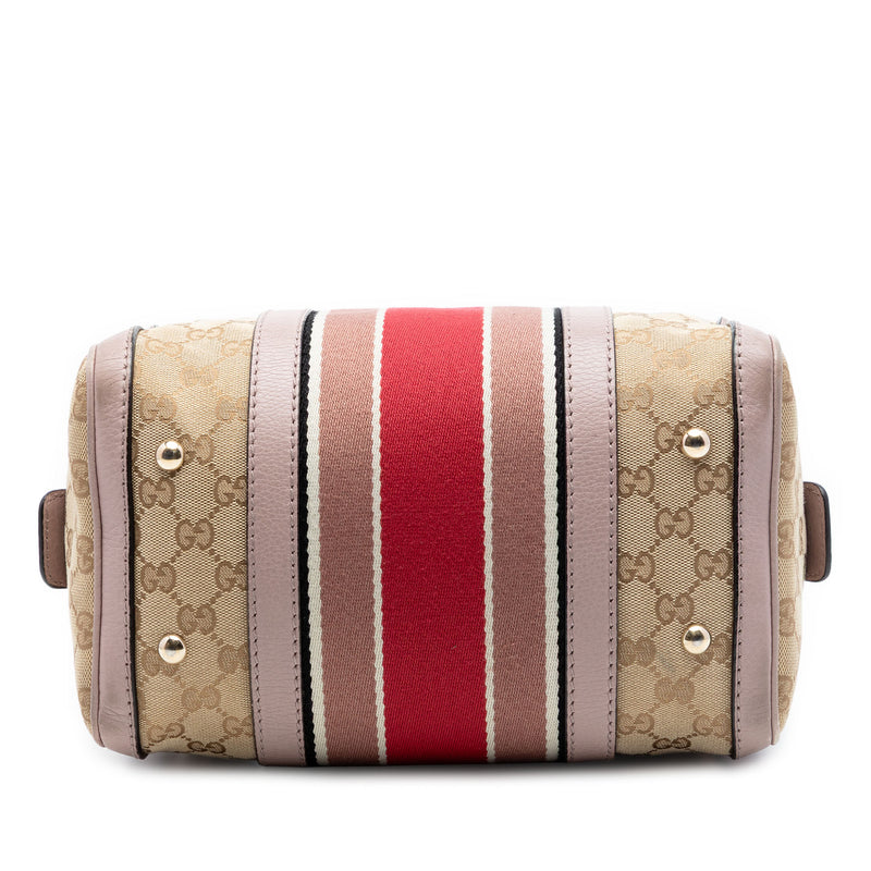 Small GG Canvas Web Joy Boston Bag - Image 3