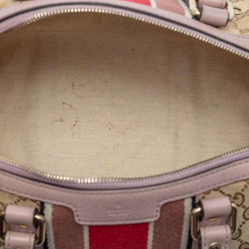 Small GG Canvas Web Joy Boston Bag - Image 4