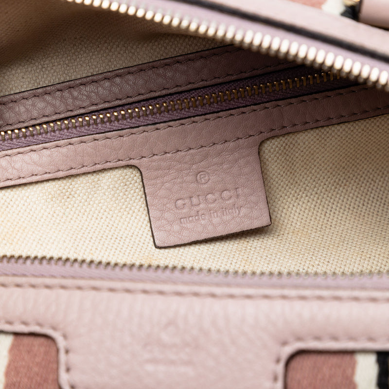 Small GG Canvas Web Joy Boston Bag - Image 5