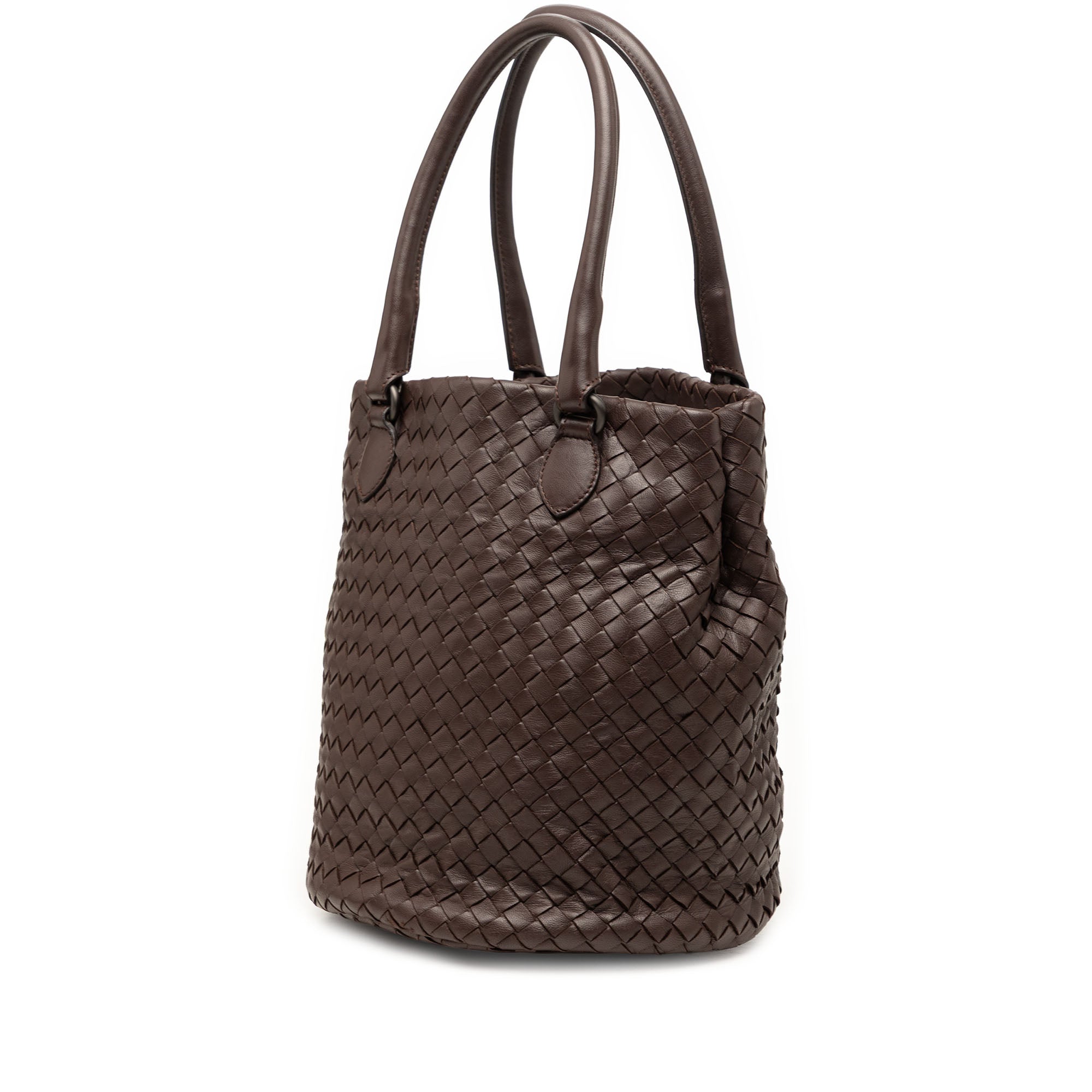 Nappa Intrecciato Bucket Bag - Image 2