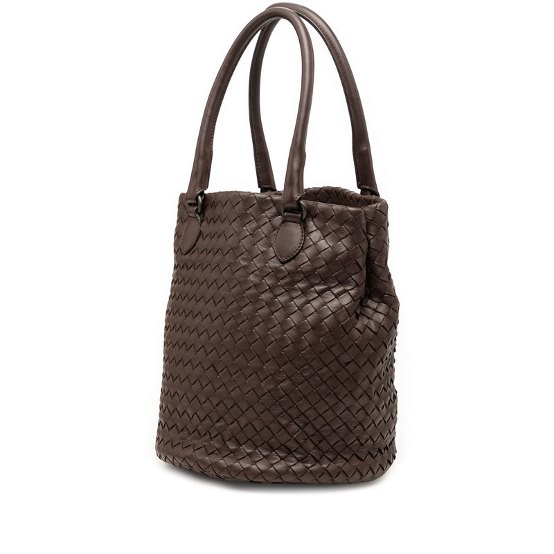 Nappa Intrecciato Bucket Bag - Image 2
