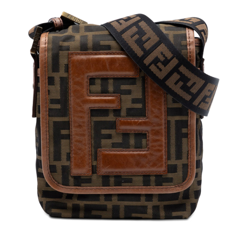 Mini FF Zucca Canvas Crossbody