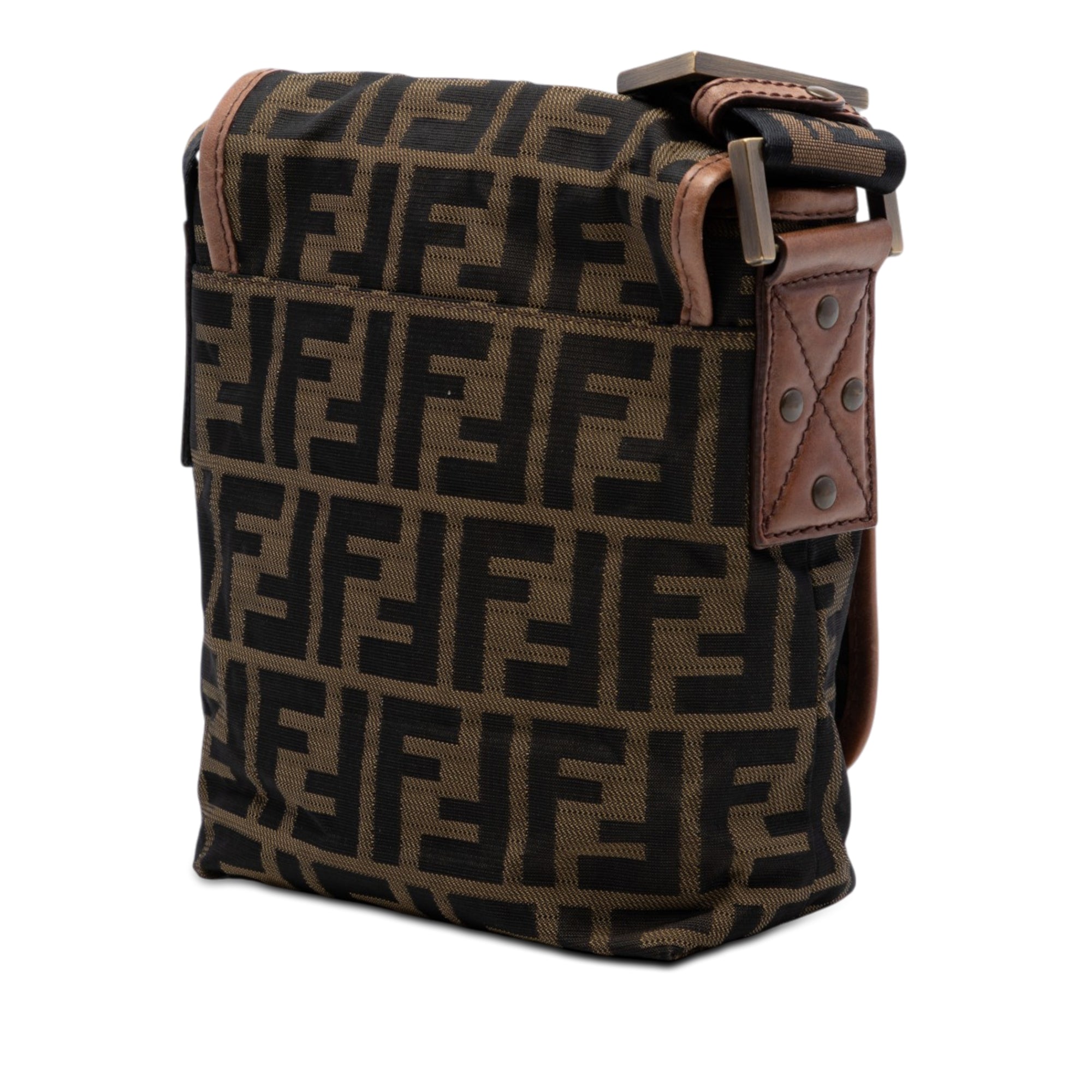 Mini FF Zucca Canvas Crossbody - Image 2