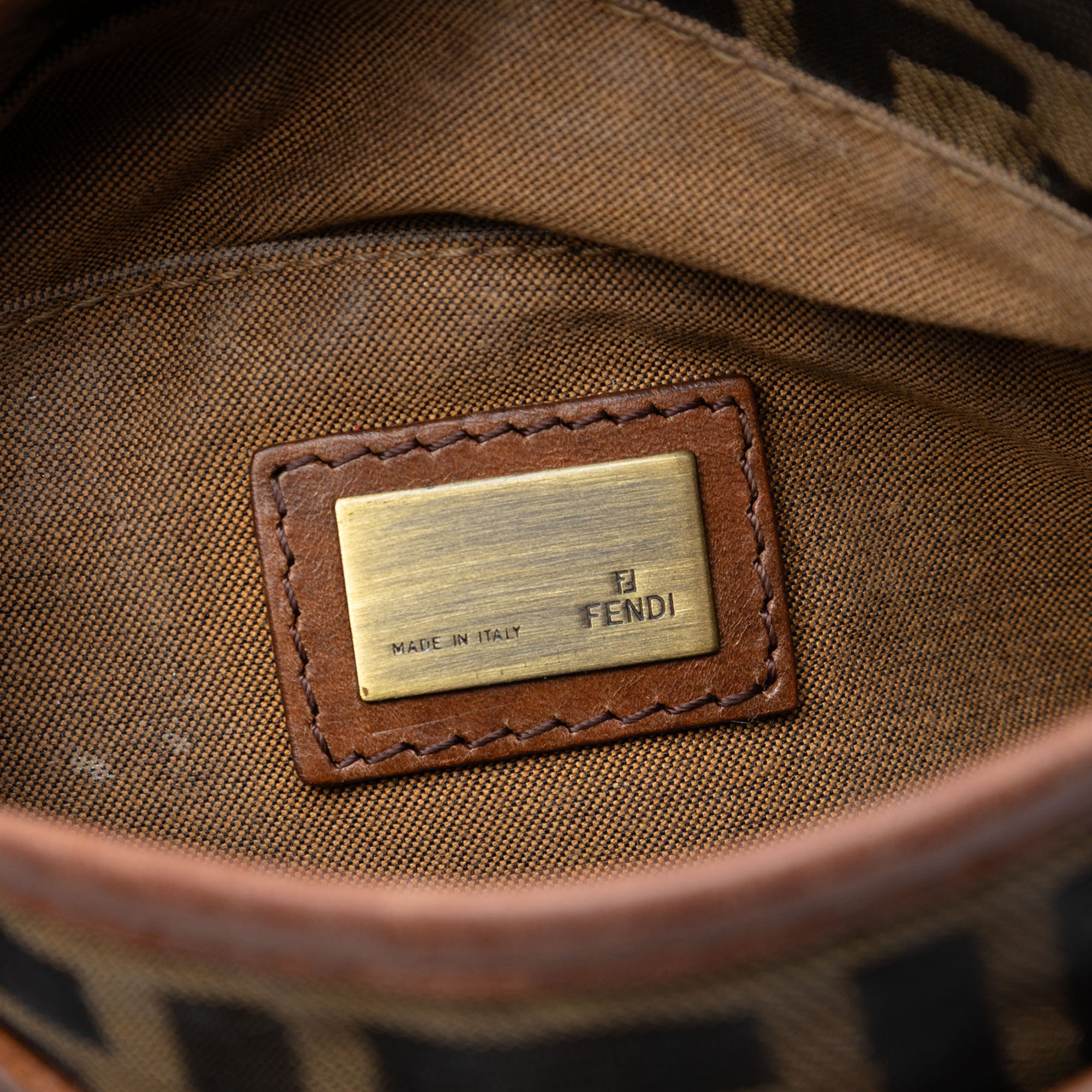 Mini FF Zucca Canvas Crossbody - Image 5