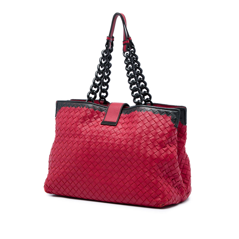 Nappa Intrecciato Karung Glass Tote - Image 2