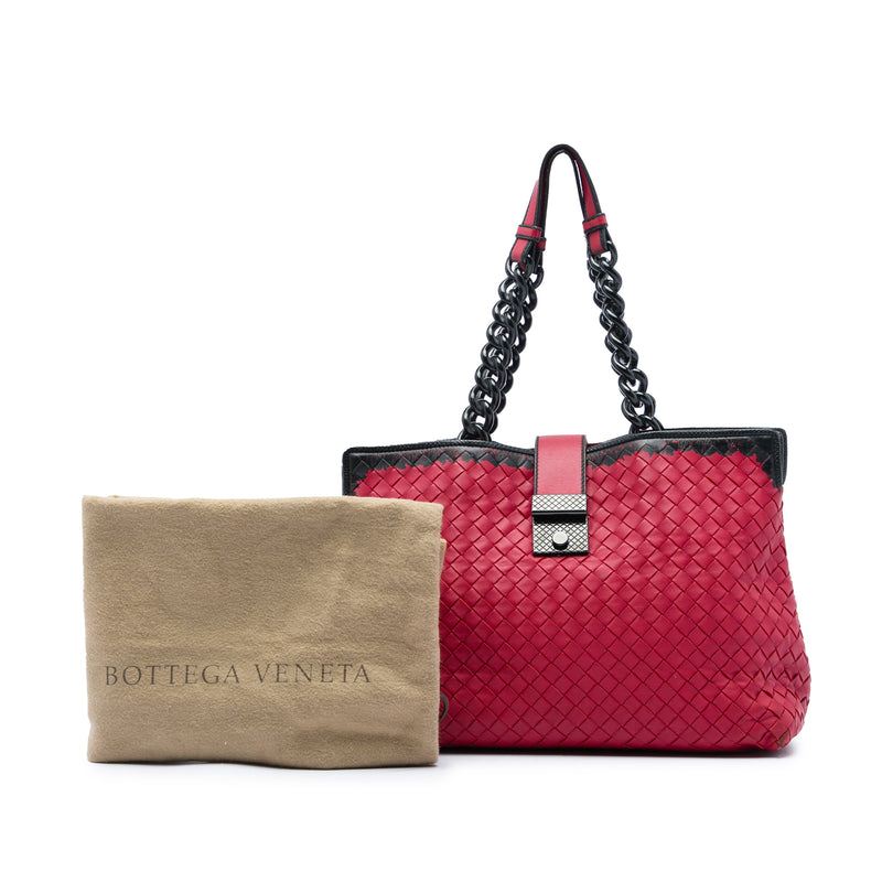 Nappa Intrecciato Karung Glass Tote - Image 6