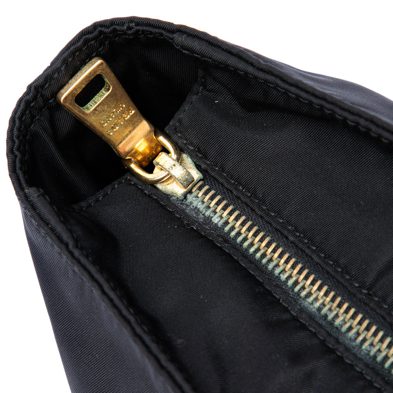 Saffiano Trimmed Tessuto Satchel - Image 6