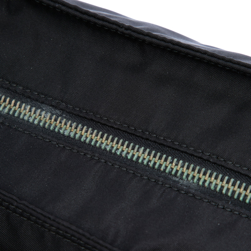 Saffiano Trimmed Tessuto Satchel - Image 7