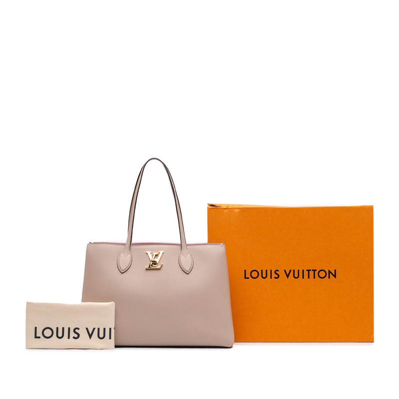 Leather Lockme Shopper Tote - Image 6