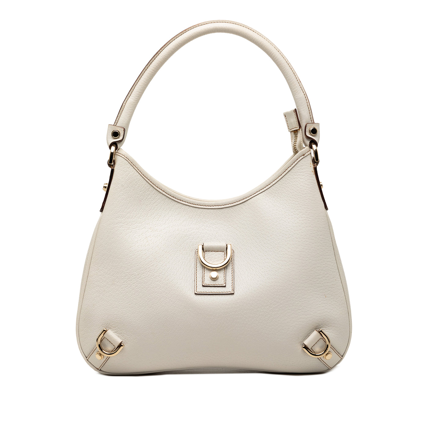 Calfskin Abbey D Ring Shoulder Bag - Image 1