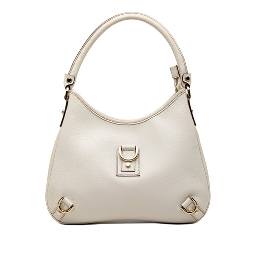 Calfskin Abbey D Ring Shoulder Bag - Image 1