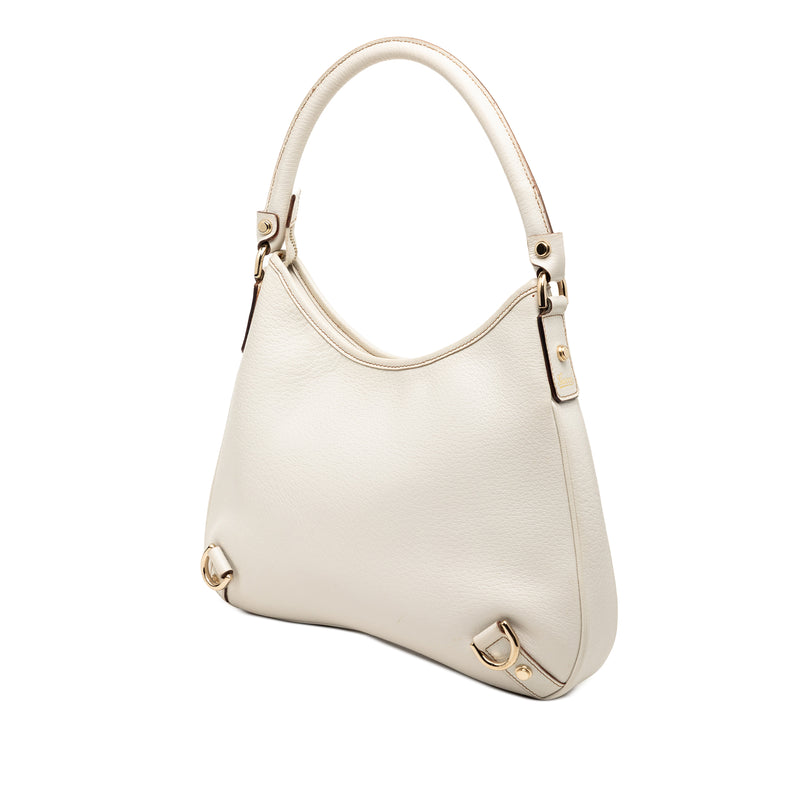 Calfskin Abbey D Ring Shoulder Bag - Image 2