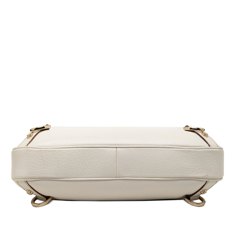 Calfskin Abbey D Ring Shoulder Bag - Image 3