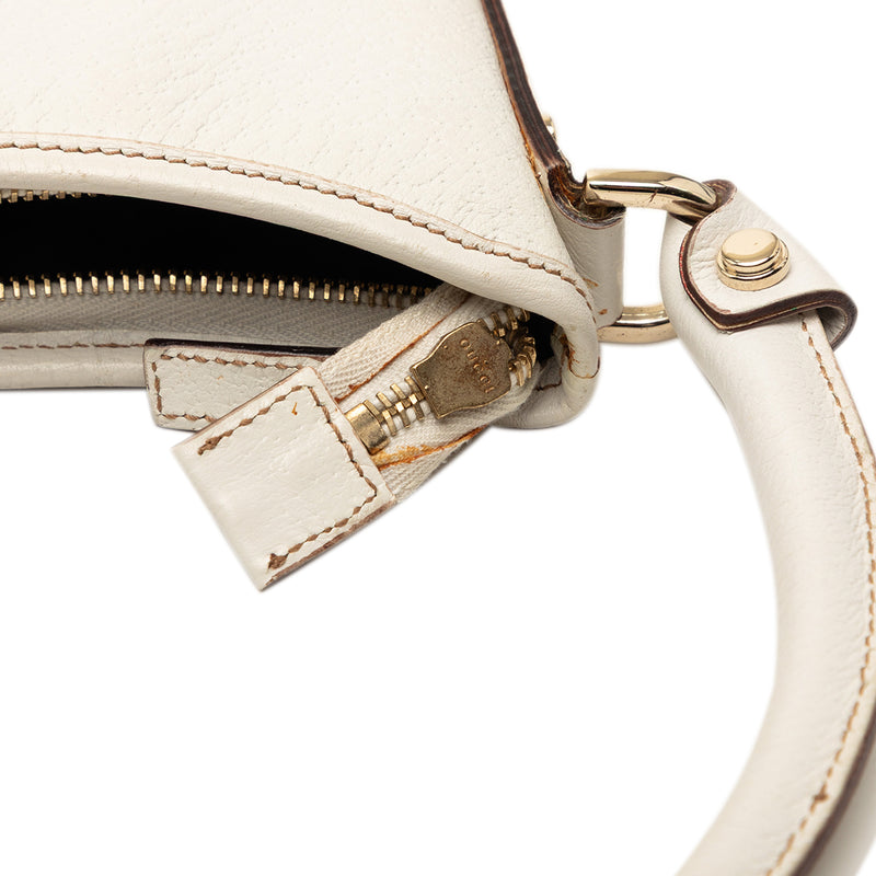 Calfskin Abbey D Ring Shoulder Bag - Image 7
