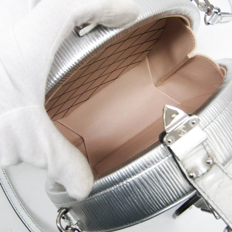 Louis Vuitton Petite Boite Chapeau Epi Leather Silver Bag