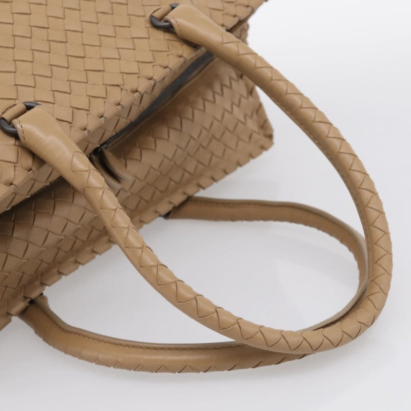 Bottega Veneta Brick Intrecciato Nappa Brown Leather Bag