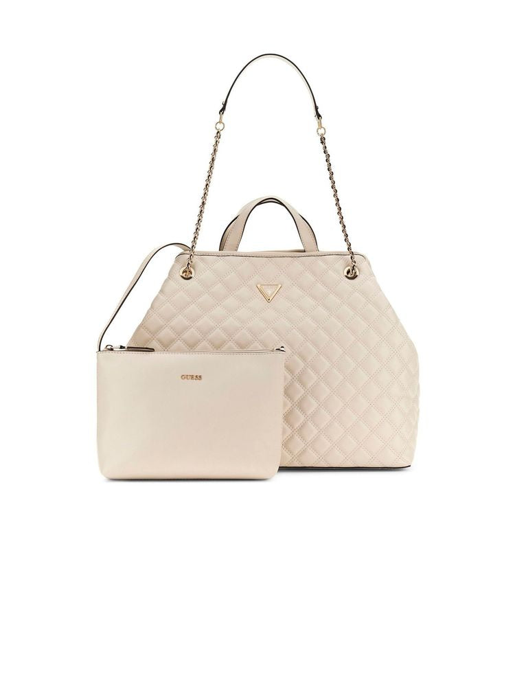 Guess Tote Bag — Beige Polyurethane