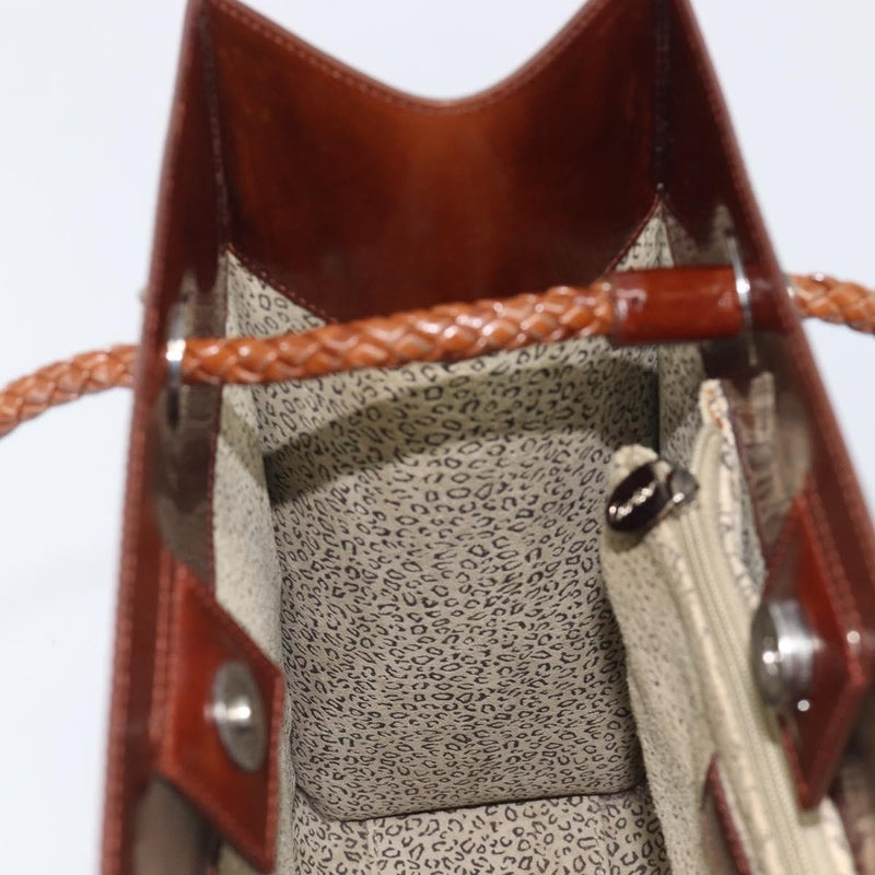 Cartier Panthère Patent Leather Brown Patent_leather Bag