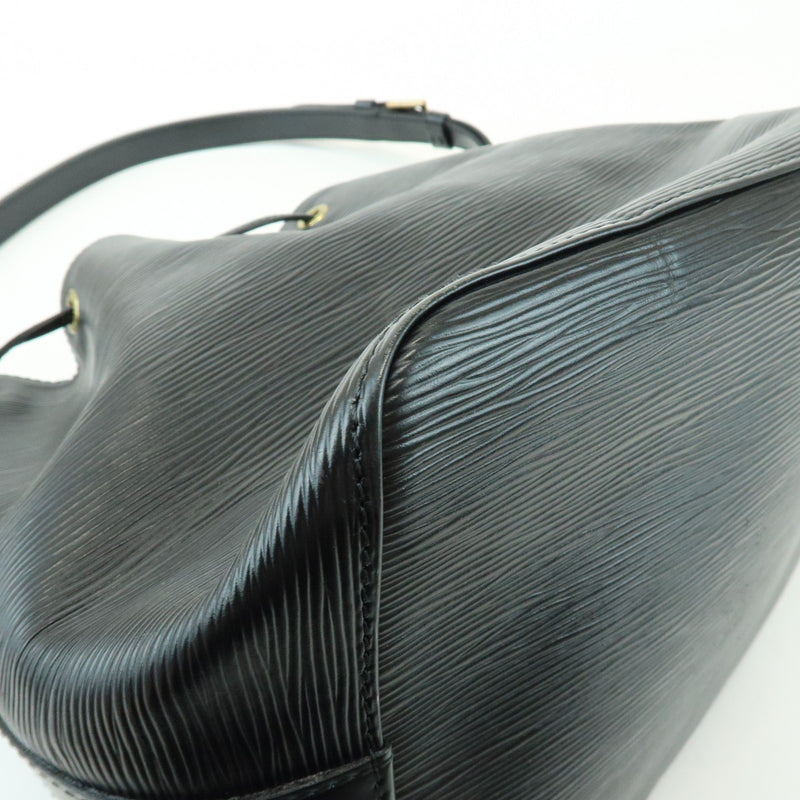 Louis Vuitton Petit Noe Epi Leather Black Bag