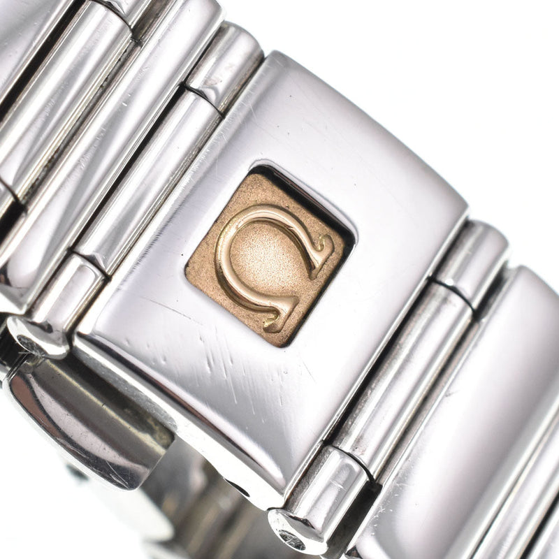 Omega Constellation Quartz Stainless Steel With Diamond Bezel And Markers Watches