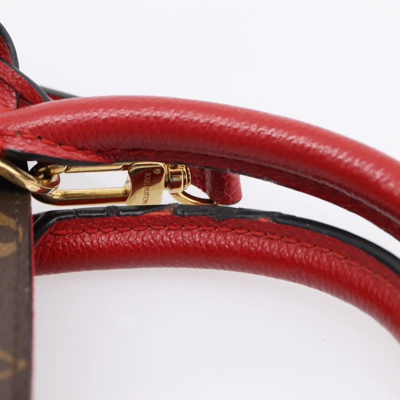 Louis Vuitton Alma Bnb Monogram Canvas With Leather Brown Bag