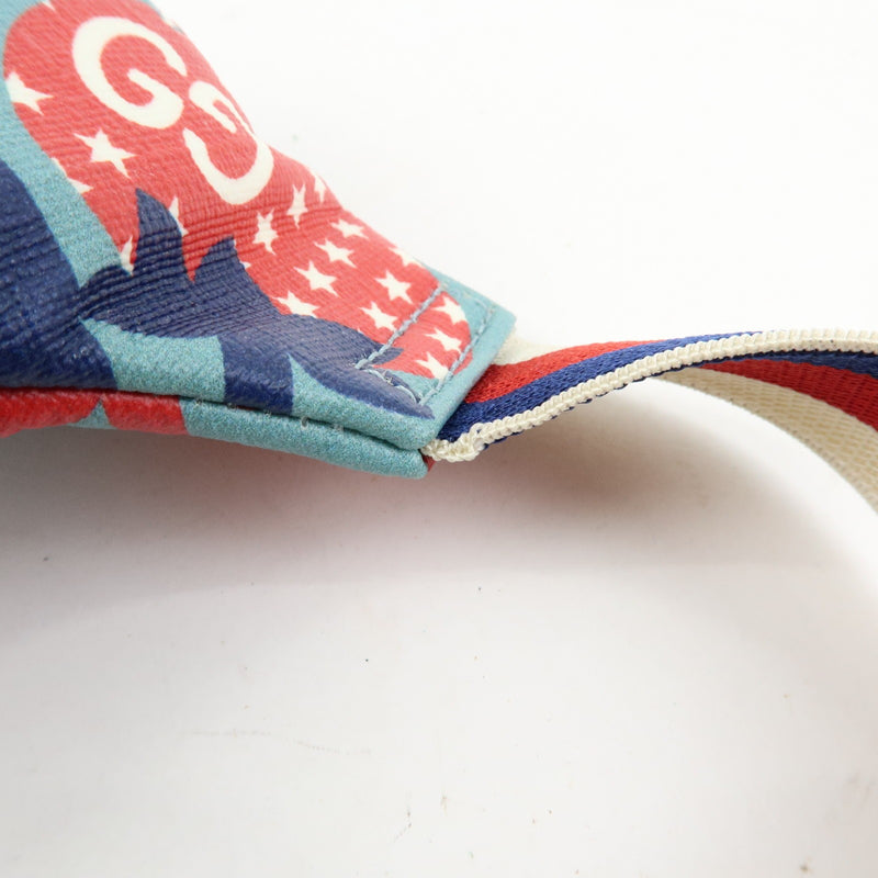 Gucci Childrens Belt Printed Coated Canvas Multicolour Bag
