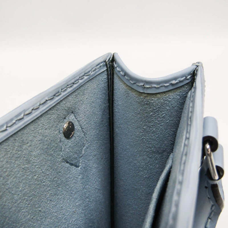 Louis Vuitton Petit Sac Plat Epi Leather Blue Bag