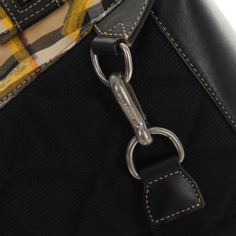 Burberry Graffiti Rucksack Vintage Check Canvas Beige Bag