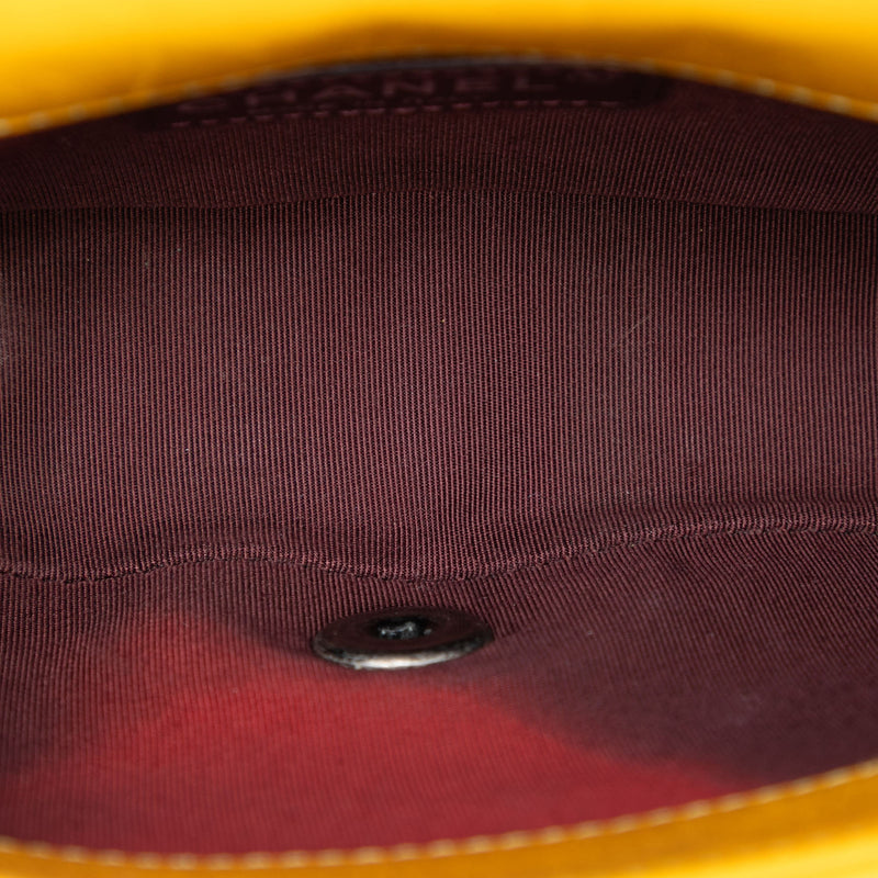 Small Glazed Calfskin Coco Boy Flap - Image 4