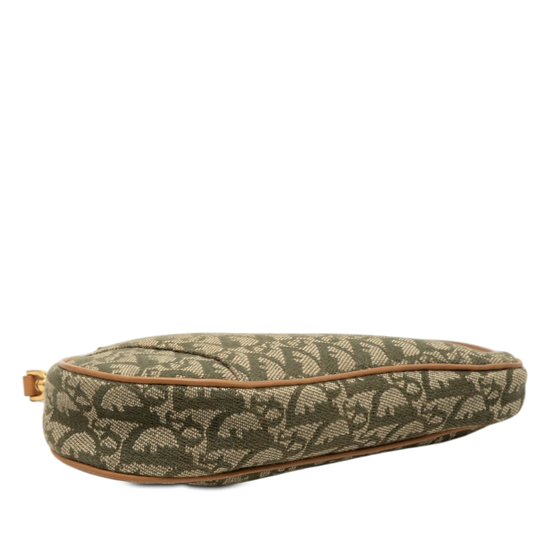 Mini Diorissimo Canvas Saddle Pochette - Image 3