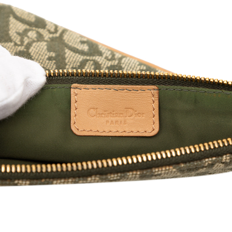 Mini Diorissimo Canvas Saddle Pochette - Image 5