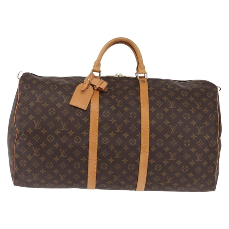 Louis Vuitton Keepall Monogram Canvas Brown Bag
