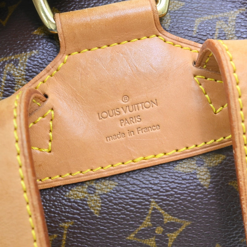 Louis Vuitton Vintage Montsouris Monogram Canvas Brown Bag