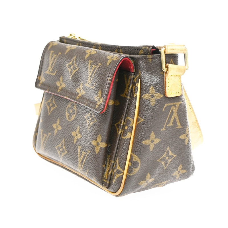 Louis Vuitton Viva Cite Monogram Canvas Brown Leather Bag