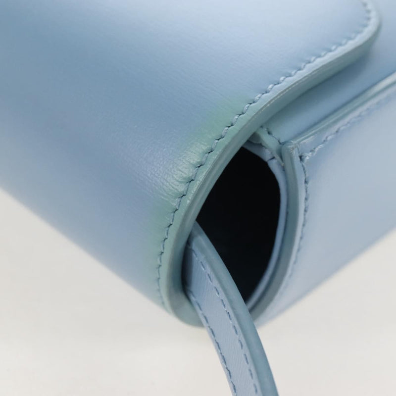 Celine Claude Leather Blue Bag