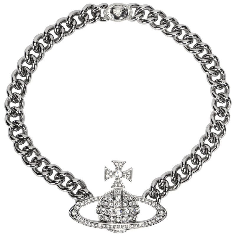 Vivienne Westwood Neysa Necklace — Silver Brass Necklaces