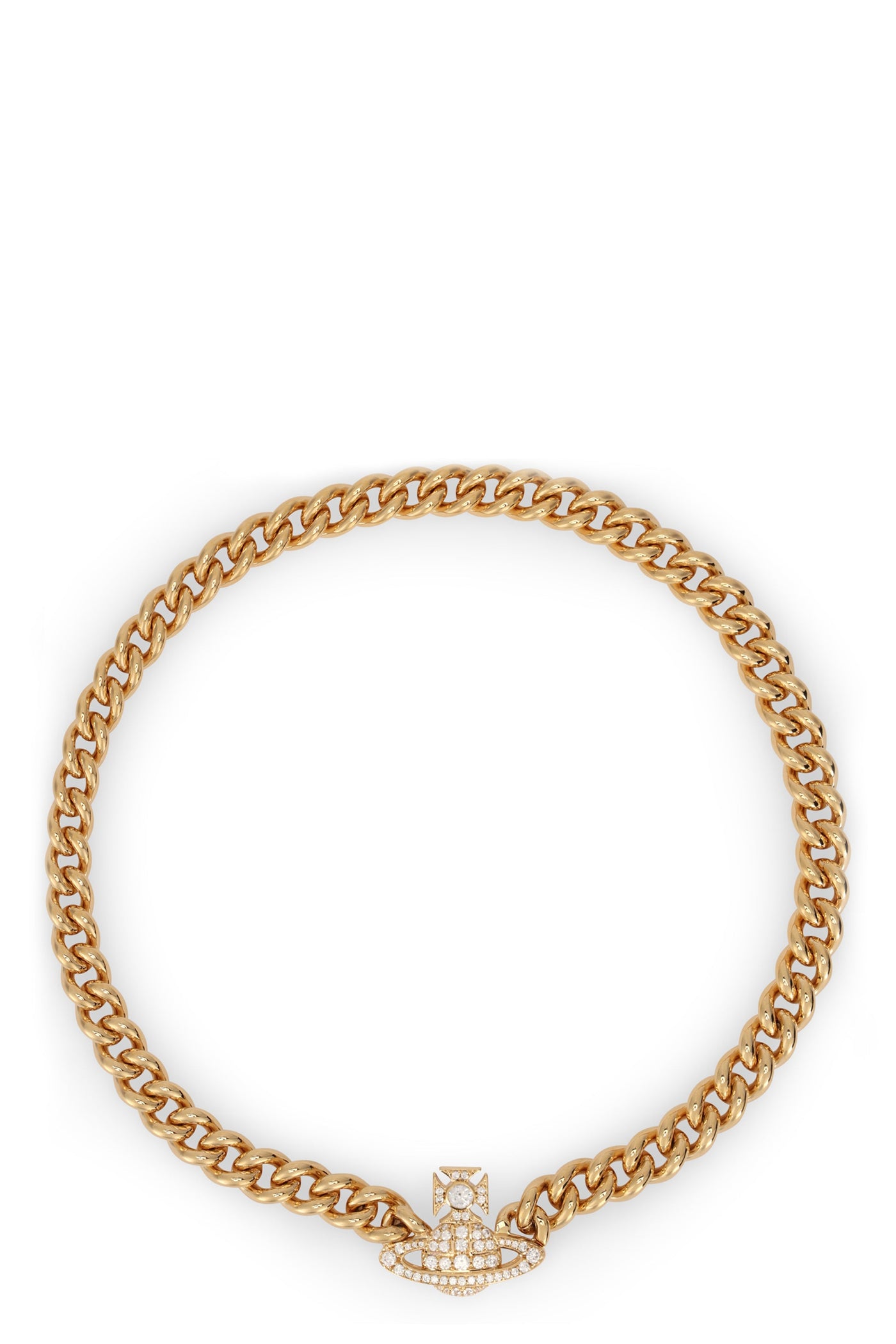 Vivienne Westwood Orb Necklace — Gold Brass Necklaces