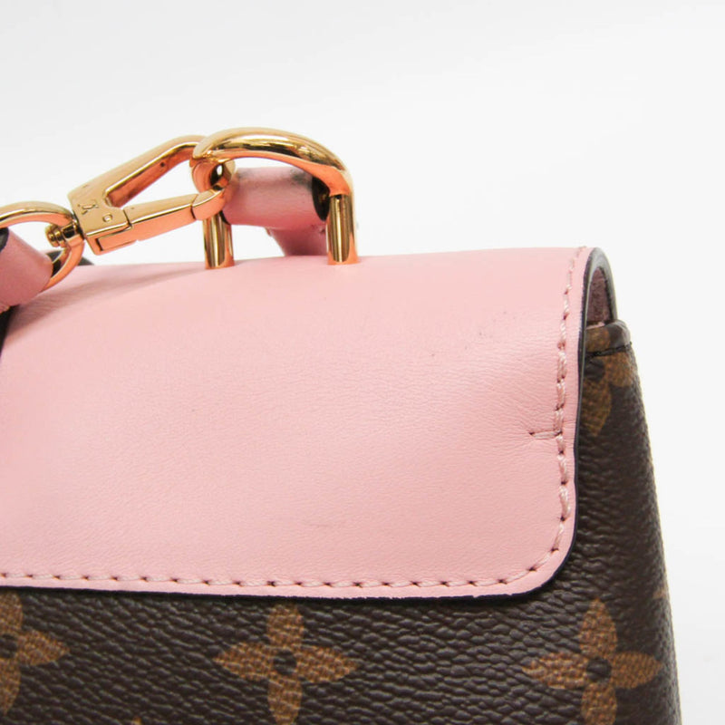 Louis Vuitton Locky Monogram Canvas With Leather Brown Bag