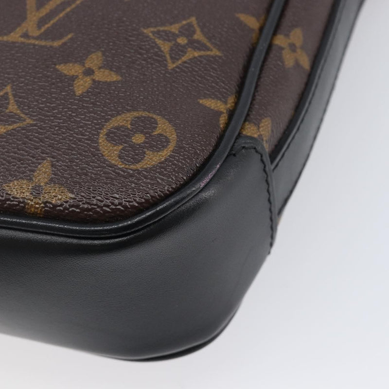 Louis Vuitton Bass Messenger Macassar Monogram Canvas Brown