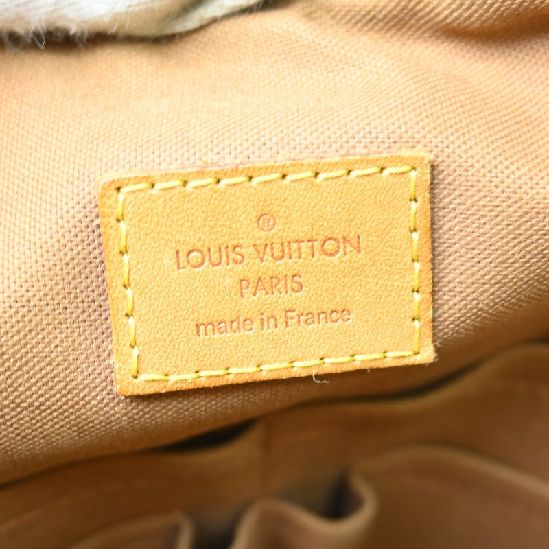 Louis Vuitton Trotteur Beaubourg Monogram Canvas Brown Bag