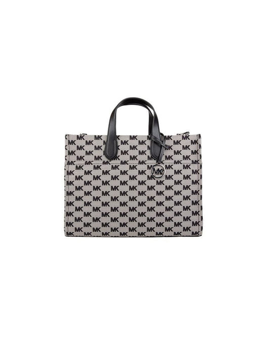 Michael Kors Gigi Tote Bag — Black Cotton