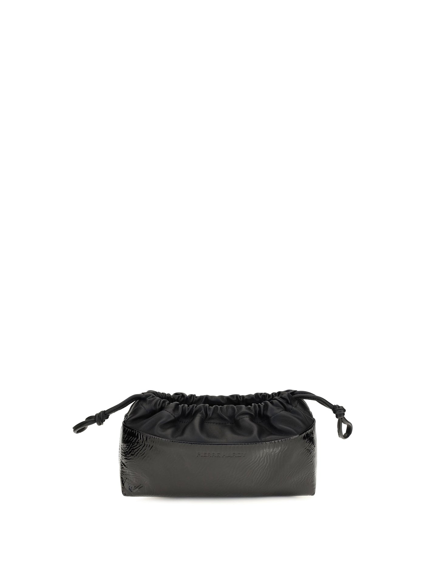 Pierre Hardy Twin Clutch — Black Calf Leather (bos Taurus)