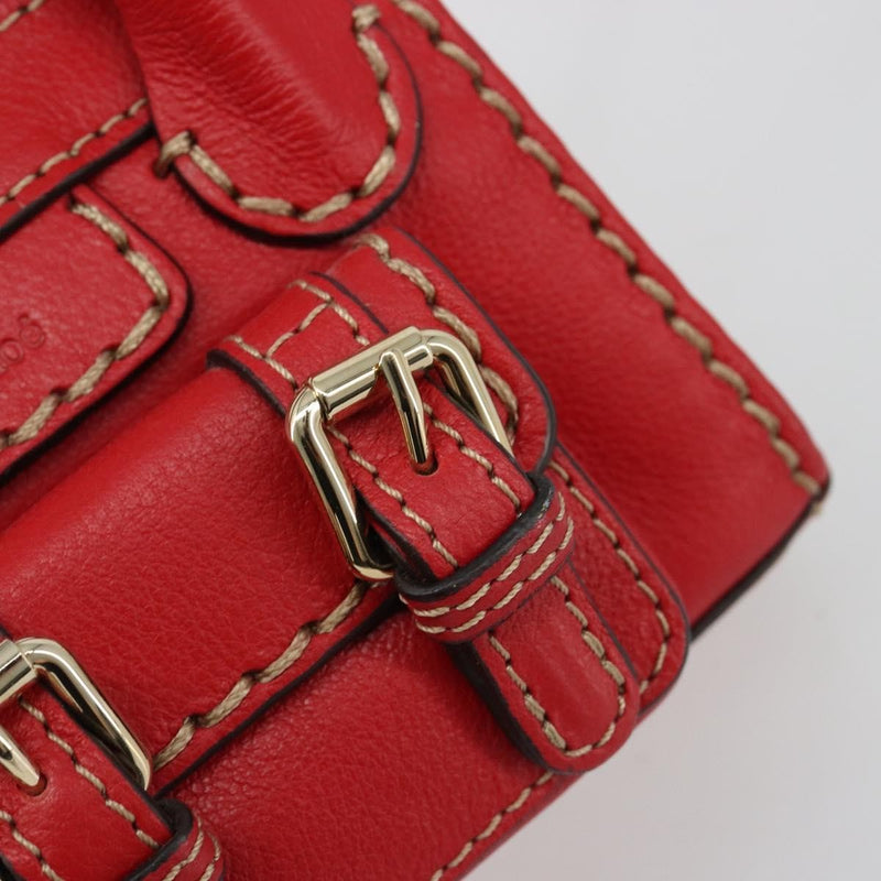 Chloe Edith Leather Red Bag
