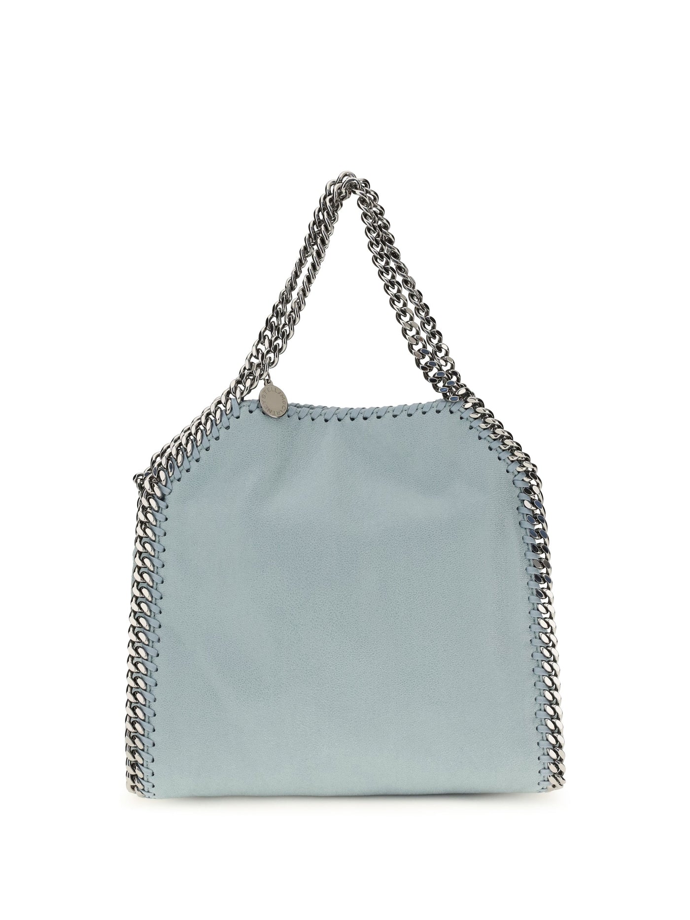 Stella Mccartney Top Handle Bag — Blue Polyester